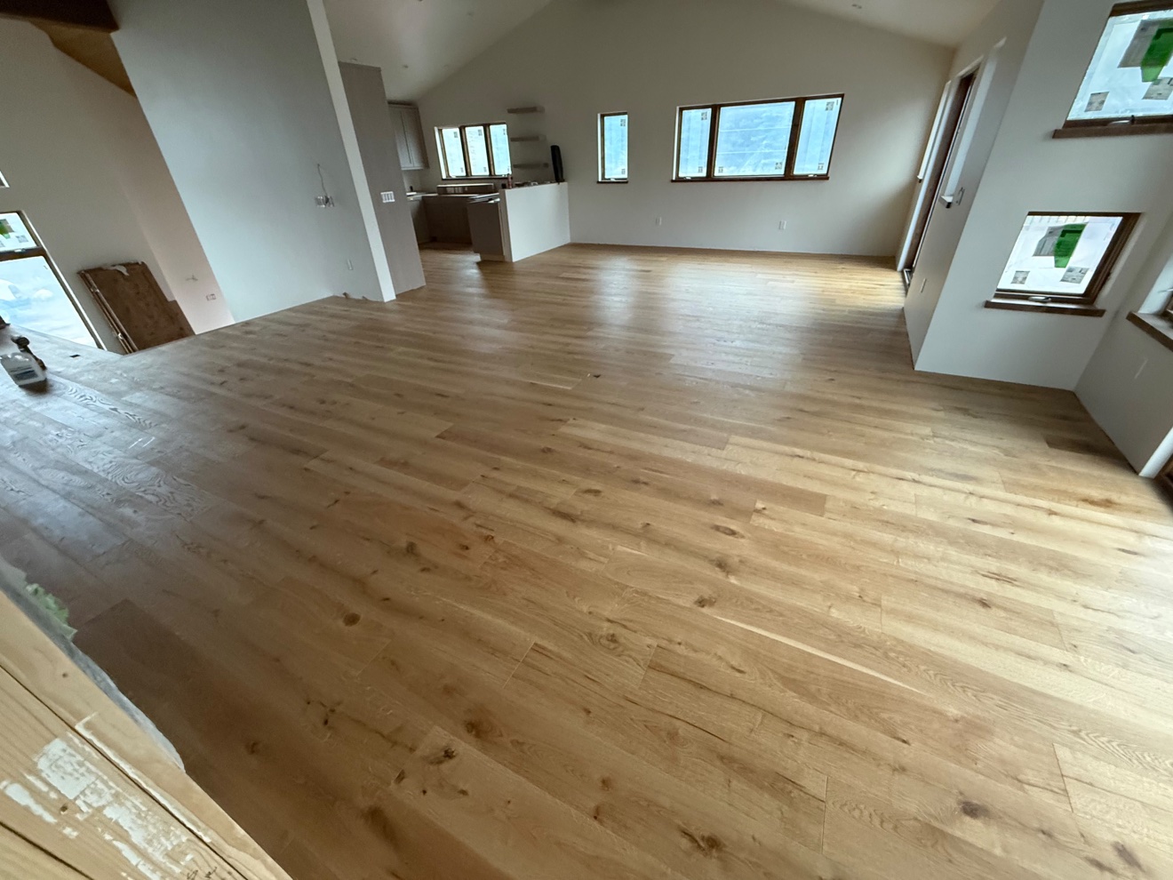Engineered wood floor installed by Top Flooring in a Colorado home